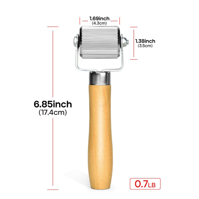 Norsmic Car Sound Deadening Roller, 0.7lb Extremely Smooth Sound Insulation Roller Metal, Noise Deadening Sound Deading Tool (1PC - 1.69 inch) - Image 3